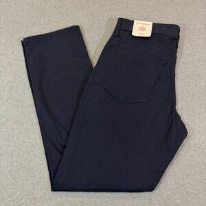 Lucky Brand 410 Athletic Straight Advanced Stretch Pants Navy Blue 30x30 NWT